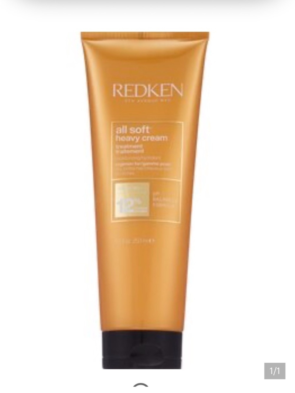 Redken All Soft Heavy Cream - Orange-Gold Tube